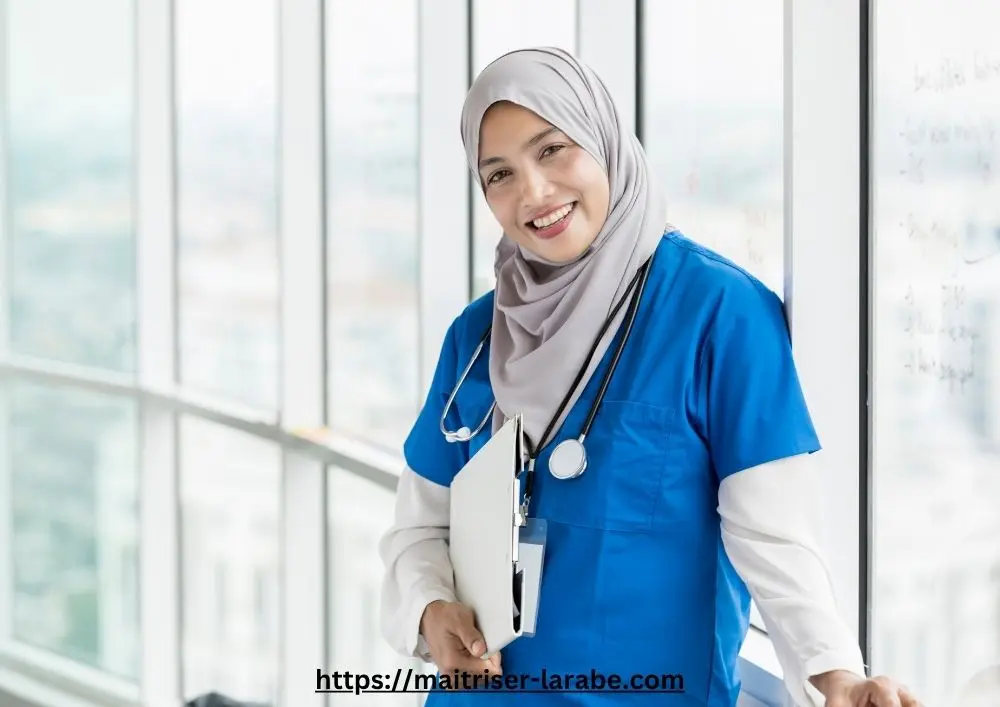 Infirmière en langue arabe